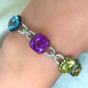 "Sweetheart" - Gemstone Bracelet - Ebony Jewellery Chichester - Bespoke by Ebony
