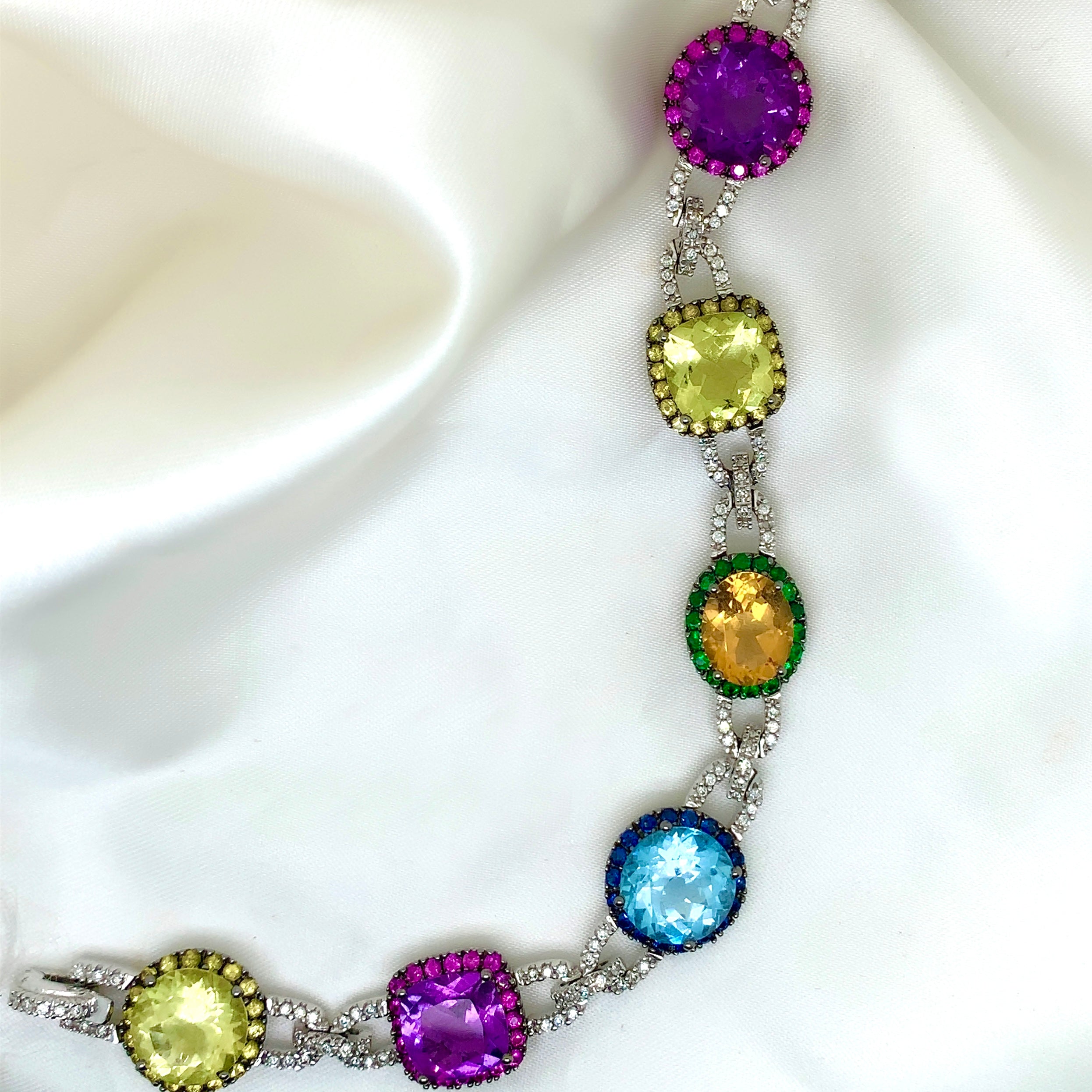 "Sweetheart" - Gemstone Bracelet - Ebony Jewellery Chichester - Bespoke by Ebony