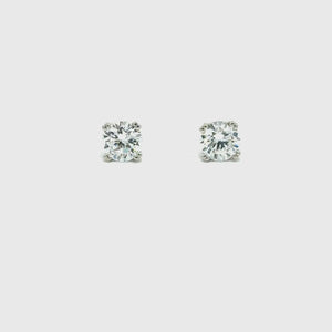 "Rosamund" - Platinum-Plated Earring - Ebony Jewellery Chichester - Bespoke by Ebony