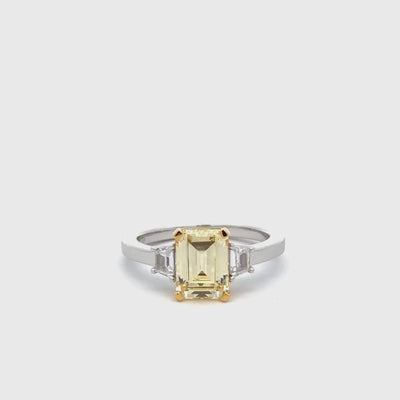 "Erin" - Platinum-Plated Ring - Ebony Jewellery Chichester - Bespoke by Ebony