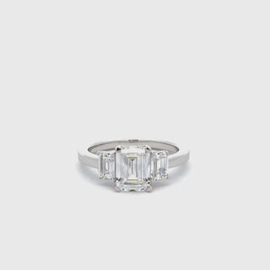 "Davina" - Platinum-Plated Ring - Ebony Jewellery Chichester - Bespoke by Ebony