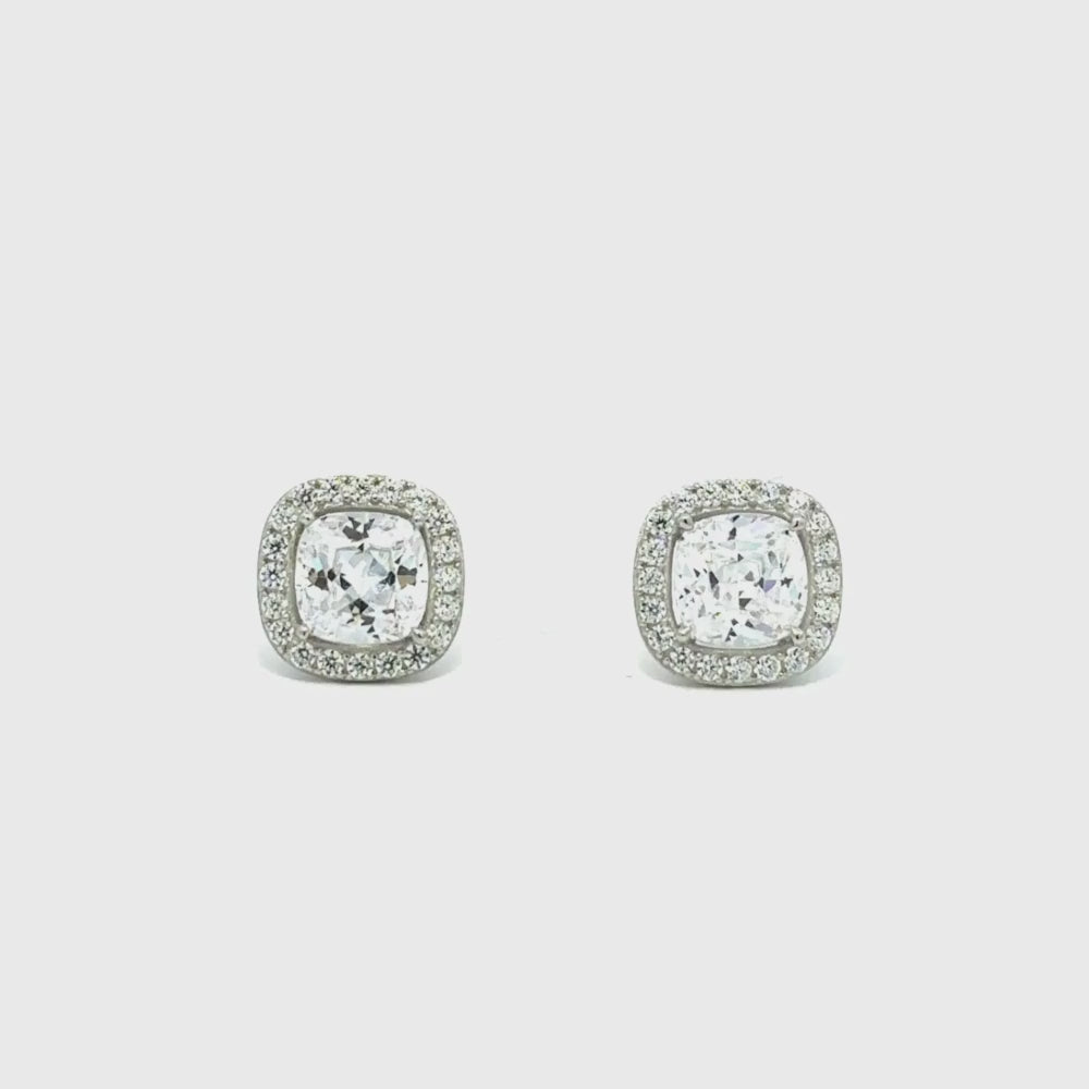 "Madeline" - Platinum-Plated Earring - Ebony Jewellery Chichester - Bespoke by Ebony