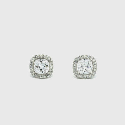 "Madeline" - Platinum-Plated Earring - Ebony Jewellery Chichester - Bespoke by Ebony