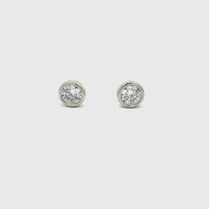 "Beatrix" - Platinum-Plated Earring - Ebony Jewellery Chichester - Bespoke by Ebony