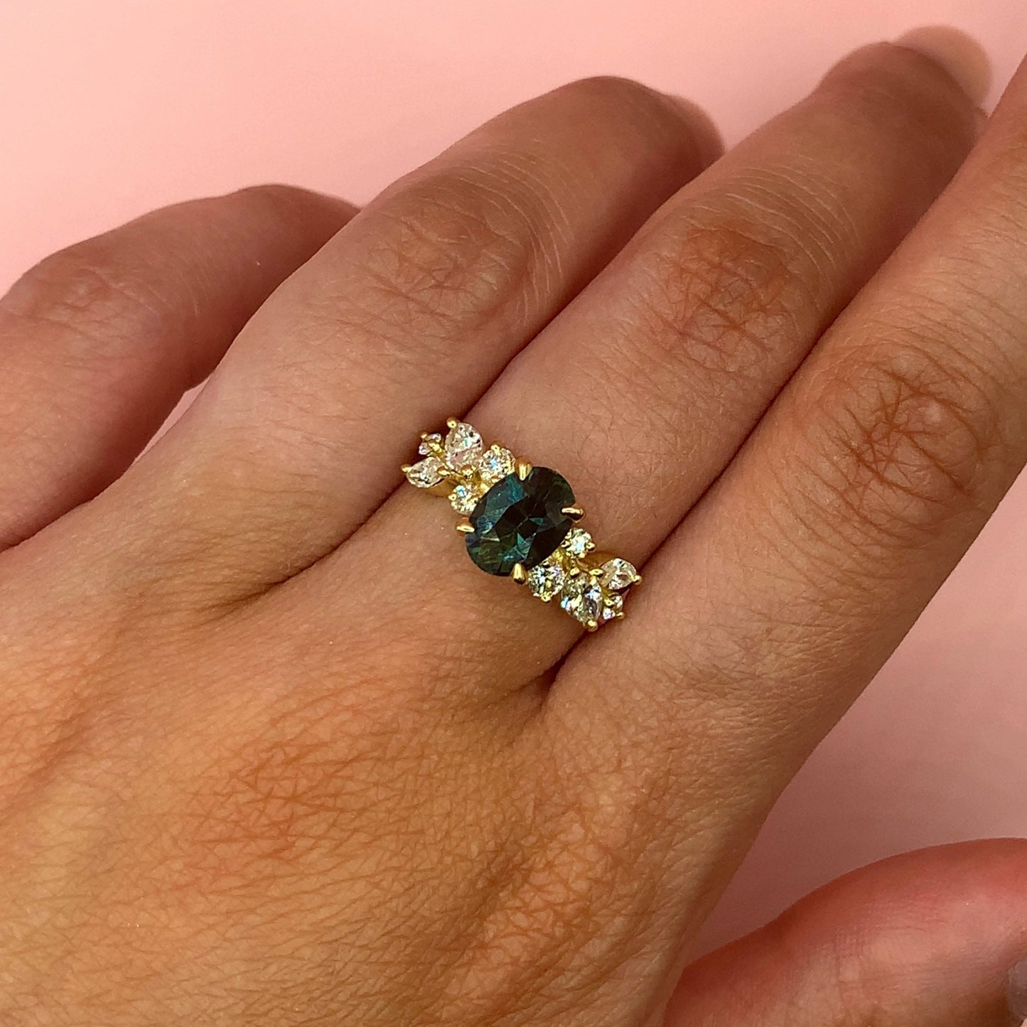 Aphrodite - Unique Ring - Ebony Jewellery