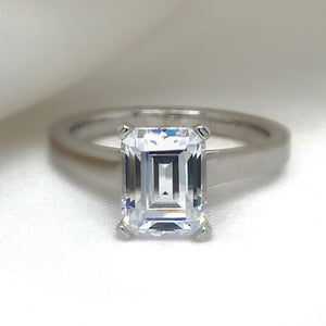 "Aurora" - Platinum-Plated Ring - Ebony Jewellery Chichester - Bespoke by Ebony