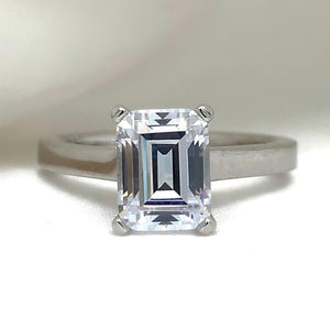 "Aurora" - Platinum-Plated Ring - Ebony Jewellery Chichester - Bespoke by Ebony