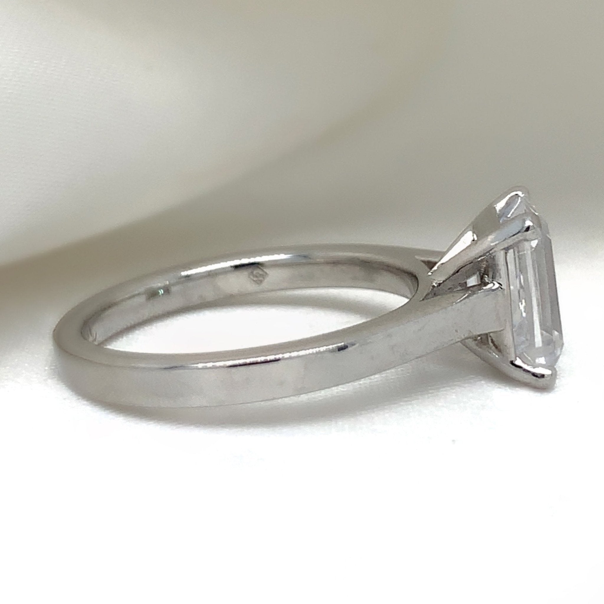 "Aurora" - Platinum-Plated Ring - Ebony Jewellery Chichester - Bespoke by Ebony