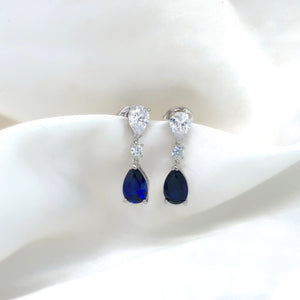 "Cecily" - Platinum-Plated Earring - Ebony Jewellery Chichester - Bespoke by Ebony