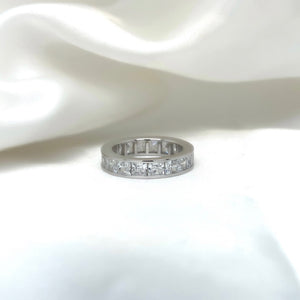 "Chelsea" - Platinum-Plated Ring - Ebony Jewellery Chichester - Bespoke by Ebony