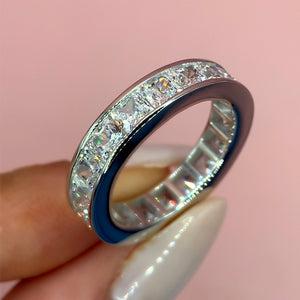 "Chelsea" - Platinum-Plated Ring - Ebony Jewellery Chichester - Bespoke by Ebony