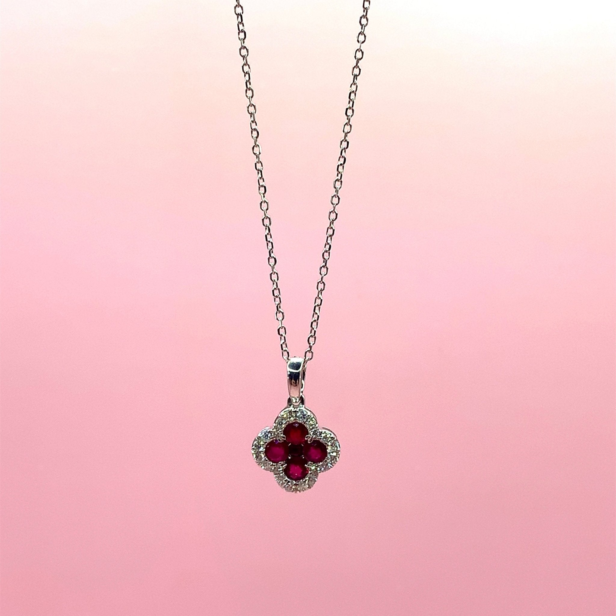 "Clover" - Gemstone Pendants - Ebony Jewellery Chichester - Bespoke by Ebony