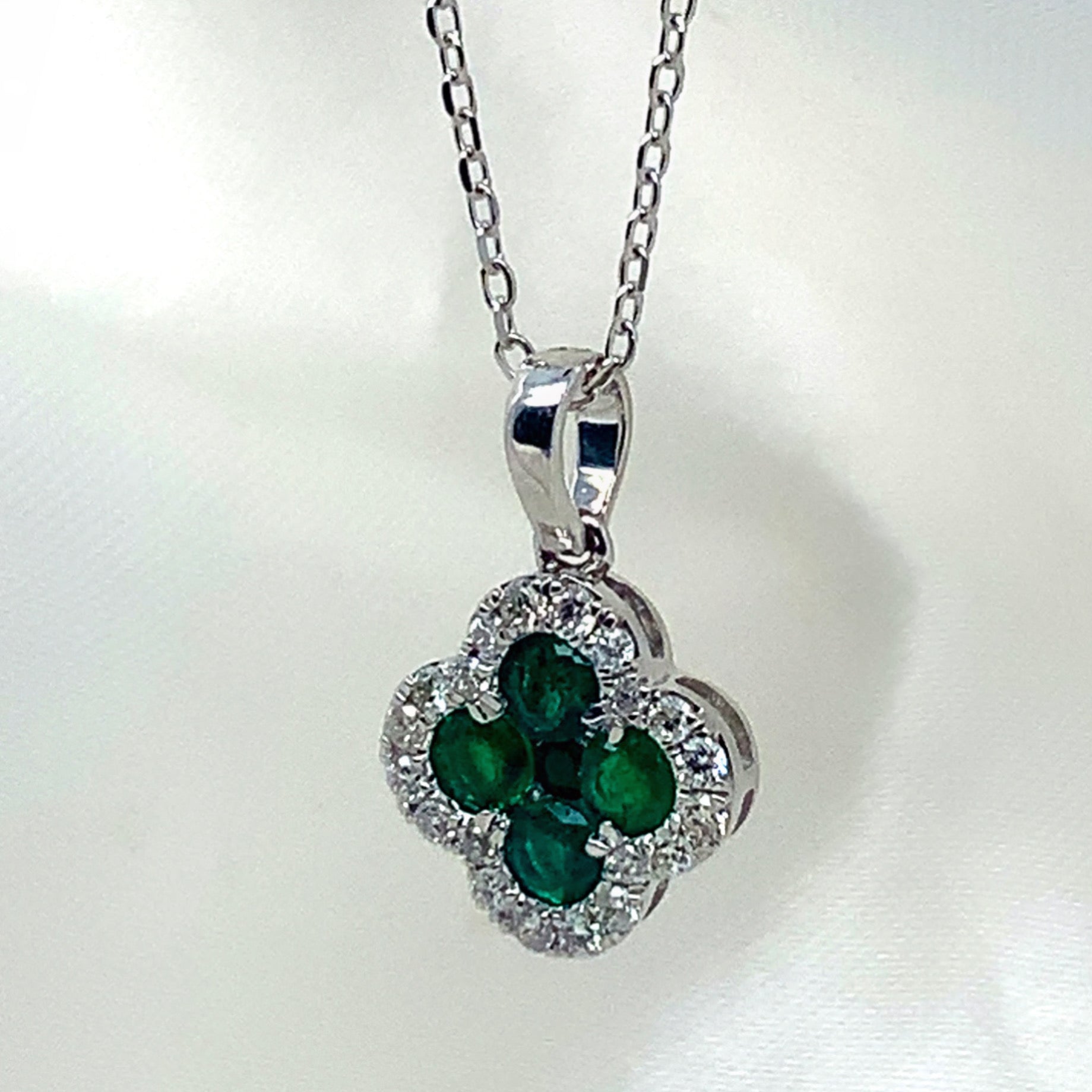 "Clover" - Gemstone Pendants - Ebony Jewellery Chichester - Bespoke by Ebony