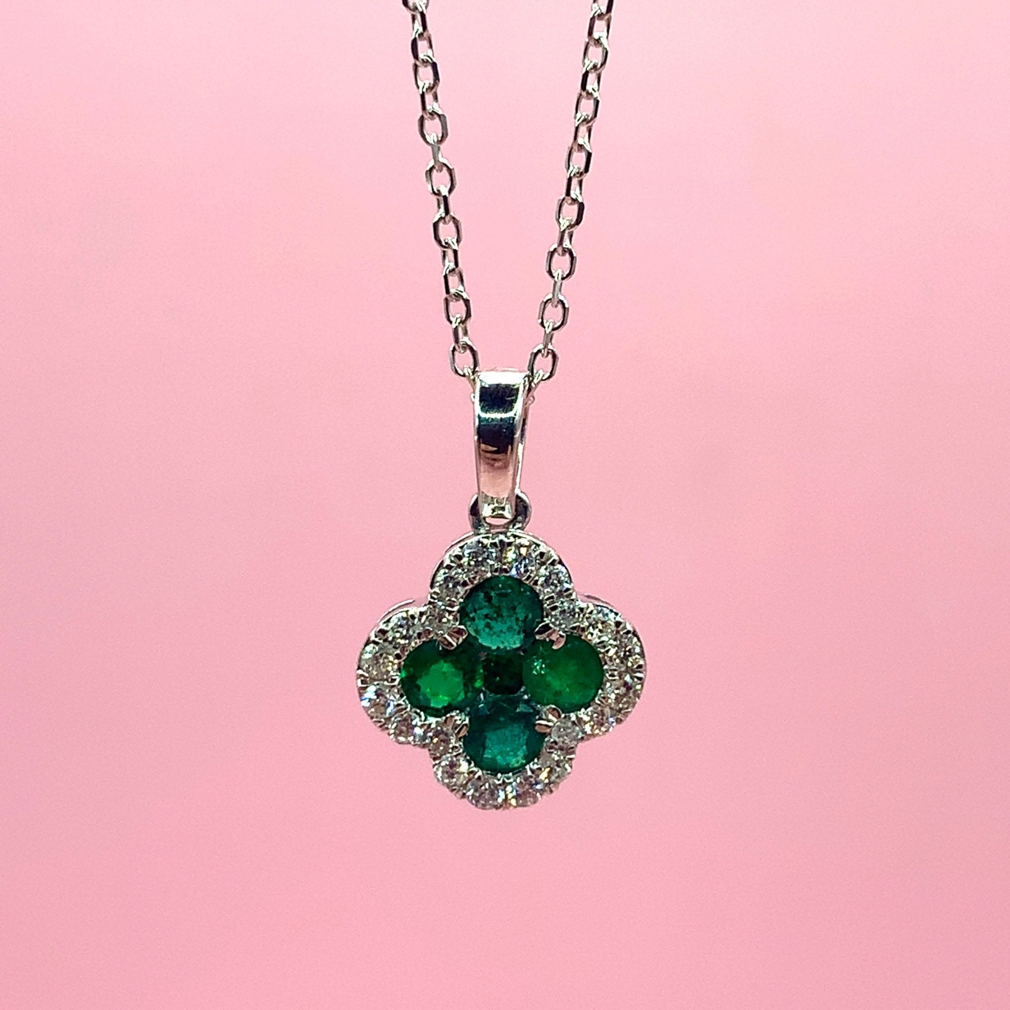 "Clover" - Gemstone Pendants - Ebony Jewellery Chichester - Bespoke by Ebony