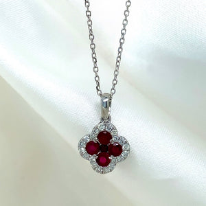 "Clover" - Gemstone Pendants - Ebony Jewellery Chichester - Bespoke by Ebony