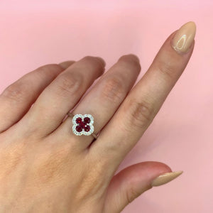 "Clover" - Gemstone Ring - Ebony Jewellery Chichester - Bespoke by Ebony
