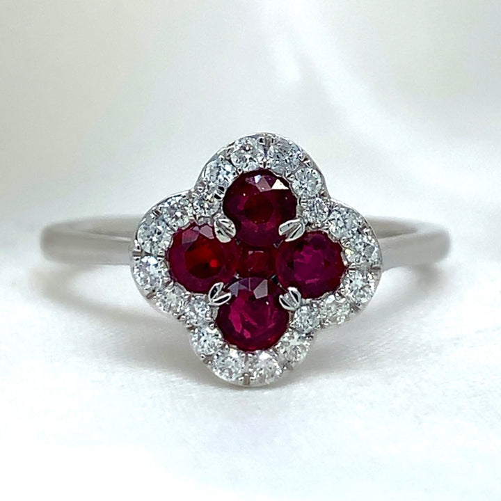 "Clover" - Gemstone Ring - Ebony Jewellery Chichester - Bespoke by Ebony