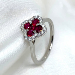 "Clover" - Gemstone Ring - Ebony Jewellery Chichester - Bespoke by Ebony