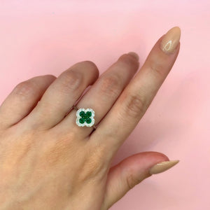 "Clover" - Gemstone Ring - Ebony Jewellery Chichester - Bespoke by Ebony