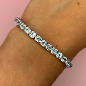 "Dorothy" - Platinum-Plated Bracelet - Ebony Jewellery Chichester - Bespoke by Ebony