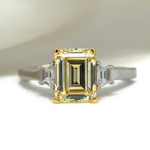 "Erin" - Platinum-Plated Ring - Ebony Jewellery Chichester - Bespoke by Ebony