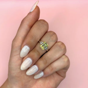 "Erin" - Platinum-Plated Ring - Ebony Jewellery Chichester - Bespoke by Ebony