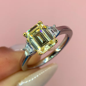 "Erin" - Platinum-Plated Ring - Ebony Jewellery Chichester - Bespoke by Ebony