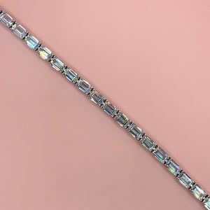 "Felicity" - Platinum-Plated Bracelet - Ebony Jewellery Chichester - Bespoke by Ebony