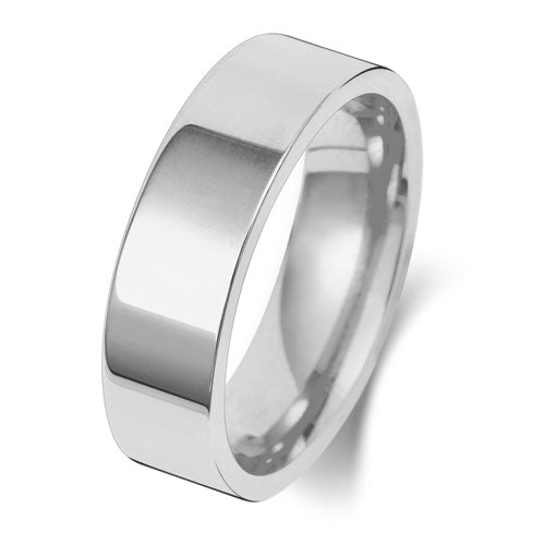 "Flat Court" - Wedding Band - Ebony Jewellery Chichester - Bespoke by Ebony