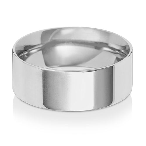 "Flat Court" - Wedding Band - Ebony Jewellery Chichester - Bespoke by Ebony