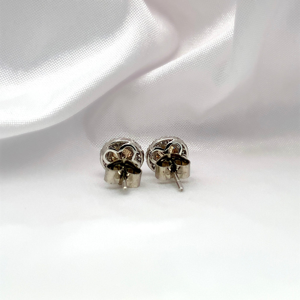 "Flo" - Diamond Earrings - Ebony Jewellery Chichester - Bespoke by Ebony