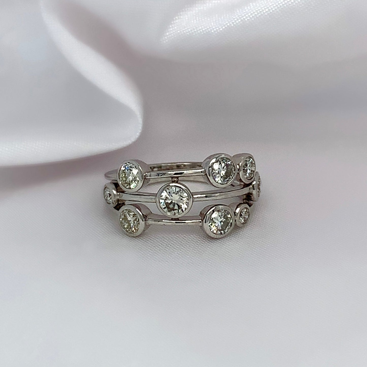Freya - Diamond Ring - Ebony Jewellery