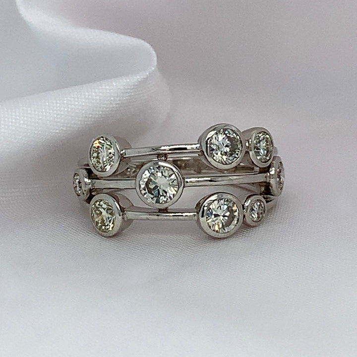 "Freya" - Diamond Ring - Ebony Jewellery Chichester - Bespoke by Ebony