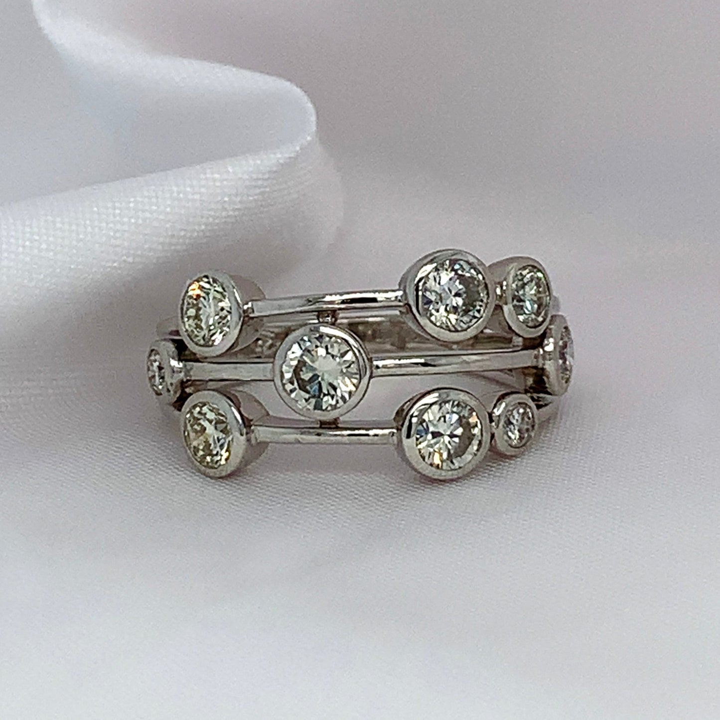 Load image into Gallery viewer, Freya - Diamond Ring - Ebony Jewellery
