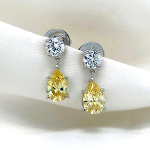 "Hattie" - Platinum-Plated Earring - Ebony Jewellery Chichester - Bespoke by Ebony