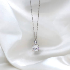 "India" - Platinum-Plated Necklace - Ebony Jewellery Chichester - Bespoke by Ebony