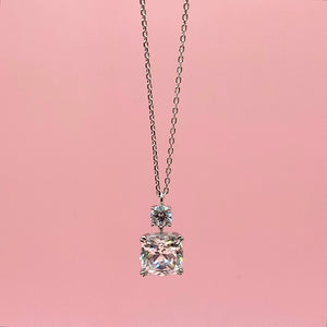 "India" - Platinum-Plated Necklace - Ebony Jewellery Chichester - Bespoke by Ebony