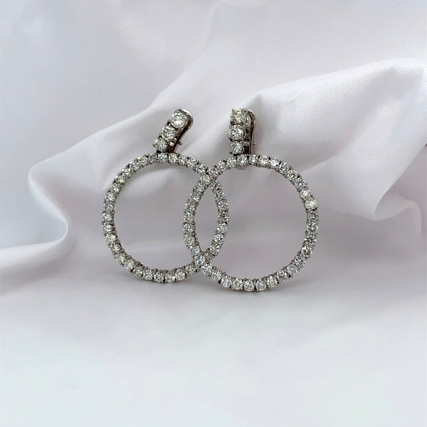 "Isla" - Diamond Earrings - Ebony Jewellery Chichester - Bespoke by Ebony