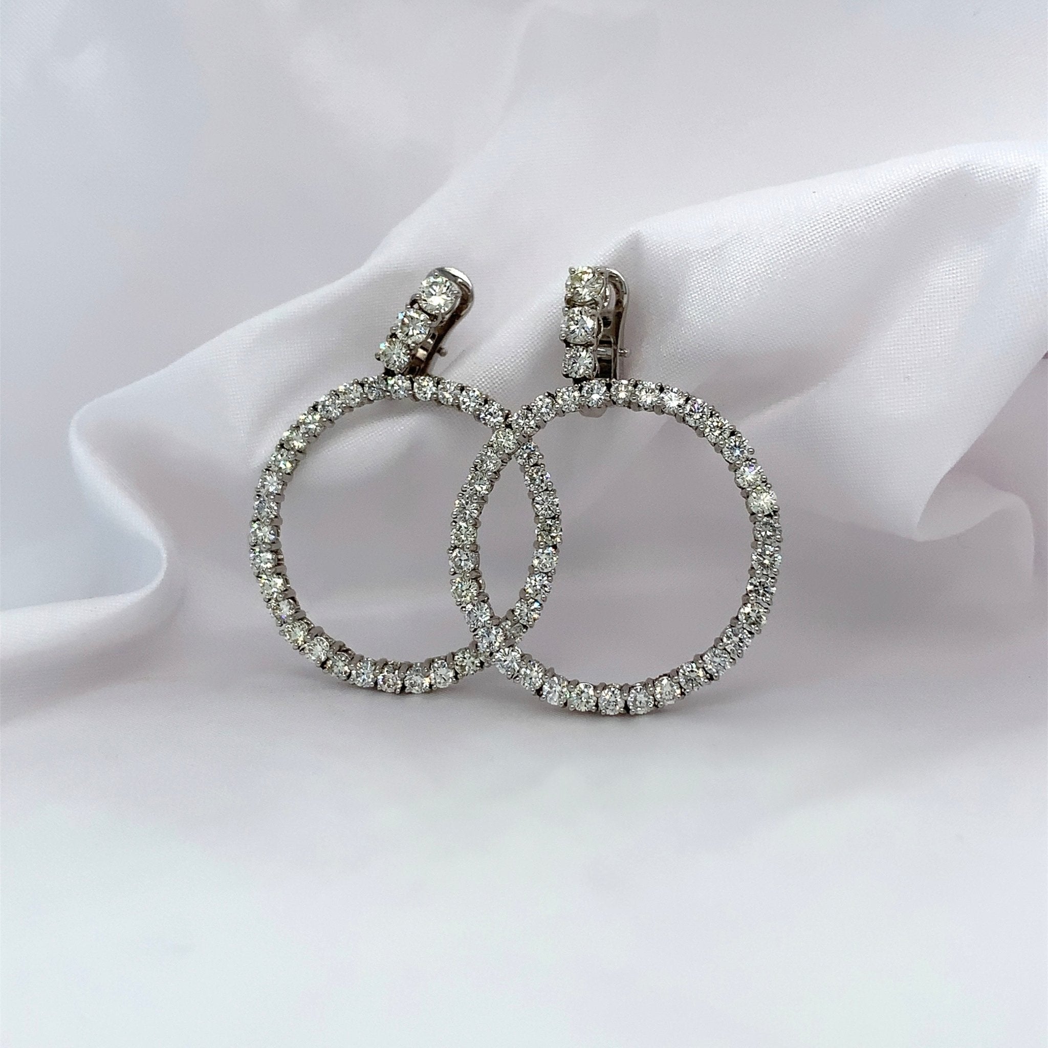 "Isla" - Diamond Earrings - Ebony Jewellery Chichester - Bespoke by Ebony