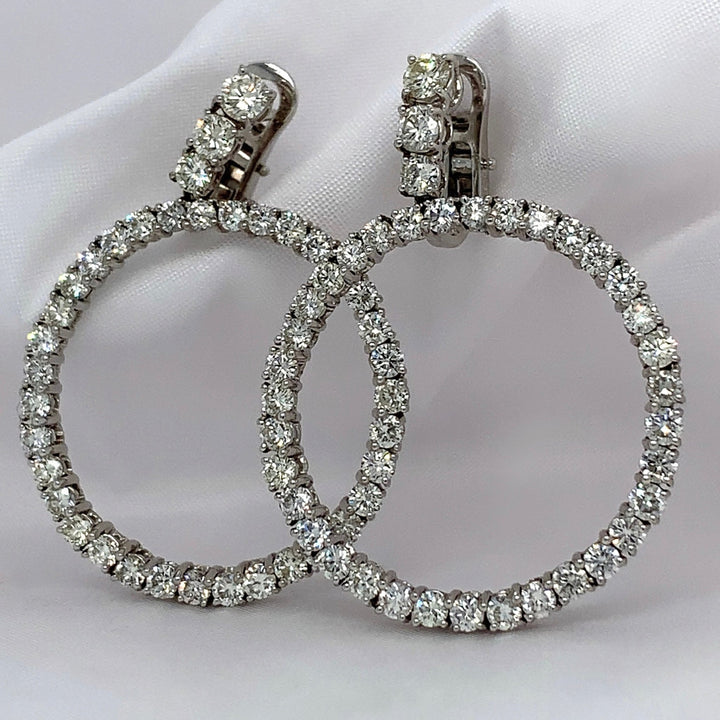 "Isla" - Diamond Earrings - Ebony Jewellery Chichester - Bespoke by Ebony