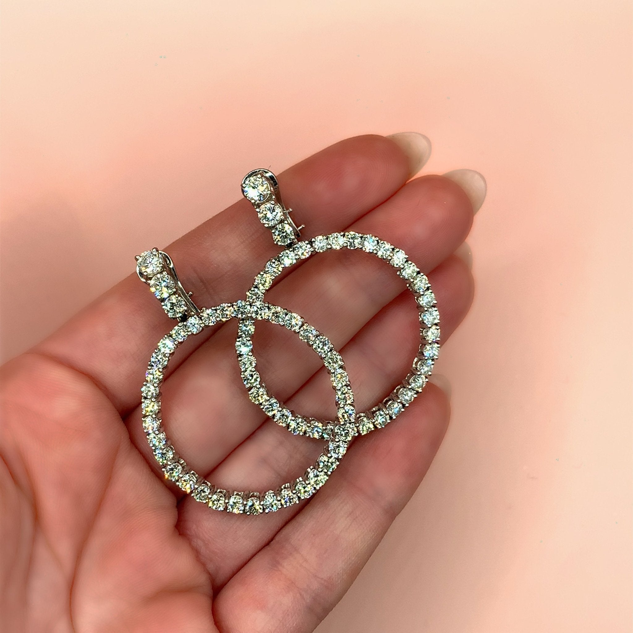 "Isla" - Diamond Earrings - Ebony Jewellery Chichester - Bespoke by Ebony