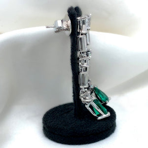 "Juliet" - Platinum-Plated Earring - Ebony Jewellery Chichester - Bespoke by Ebony
