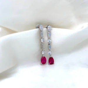 "Juliet" - Platinum-Plated Earring - Ebony Jewellery Chichester - Bespoke by Ebony