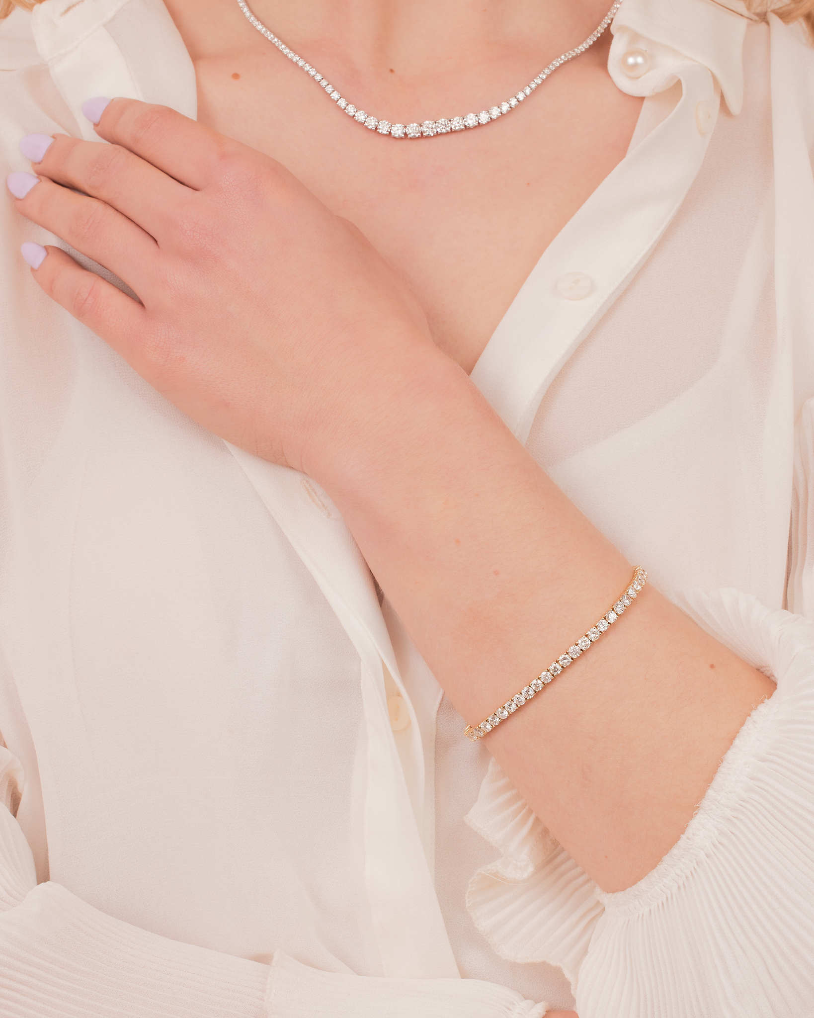 "Lara" - Tennis Bracelet - Ebony Jewellery Chichester - Bespoke by Ebony