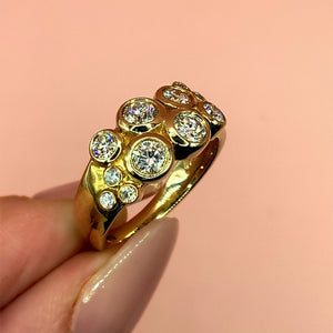 "Louise" - Diamond Ring - Ebony Jewellery Chichester - Bespoke by Ebony