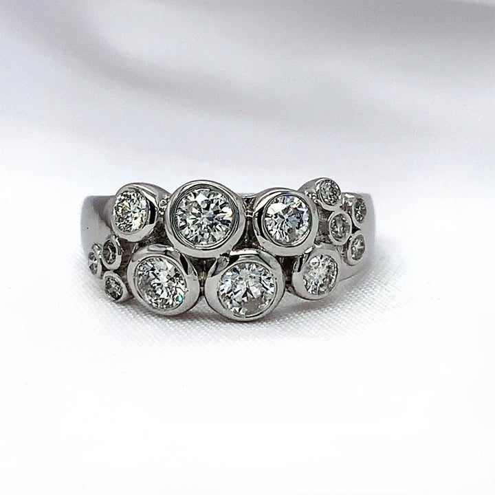 "Louise" - Diamond Ring - Ebony Jewellery Chichester - Bespoke by Ebony