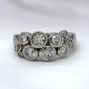 "Louise" - Diamond Ring - Ebony Jewellery Chichester - Bespoke by Ebony