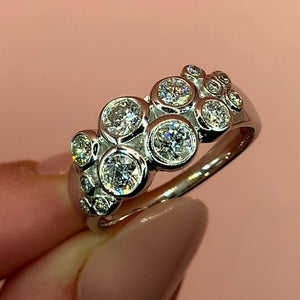 "Louise" - Diamond Ring - Ebony Jewellery Chichester - Bespoke by Ebony