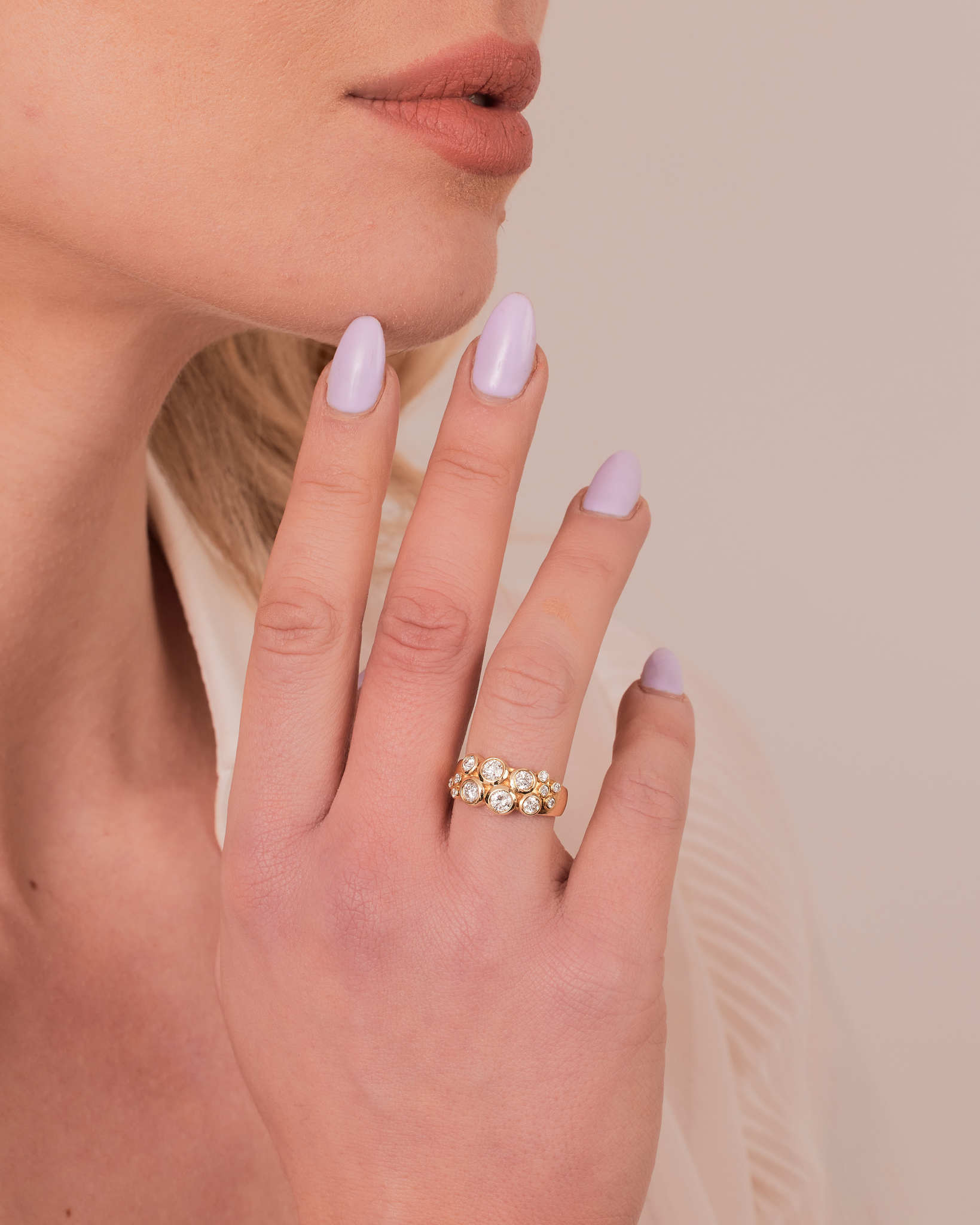 "Louise" - Diamond Ring - Ebony Jewellery Chichester - Bespoke by Ebony