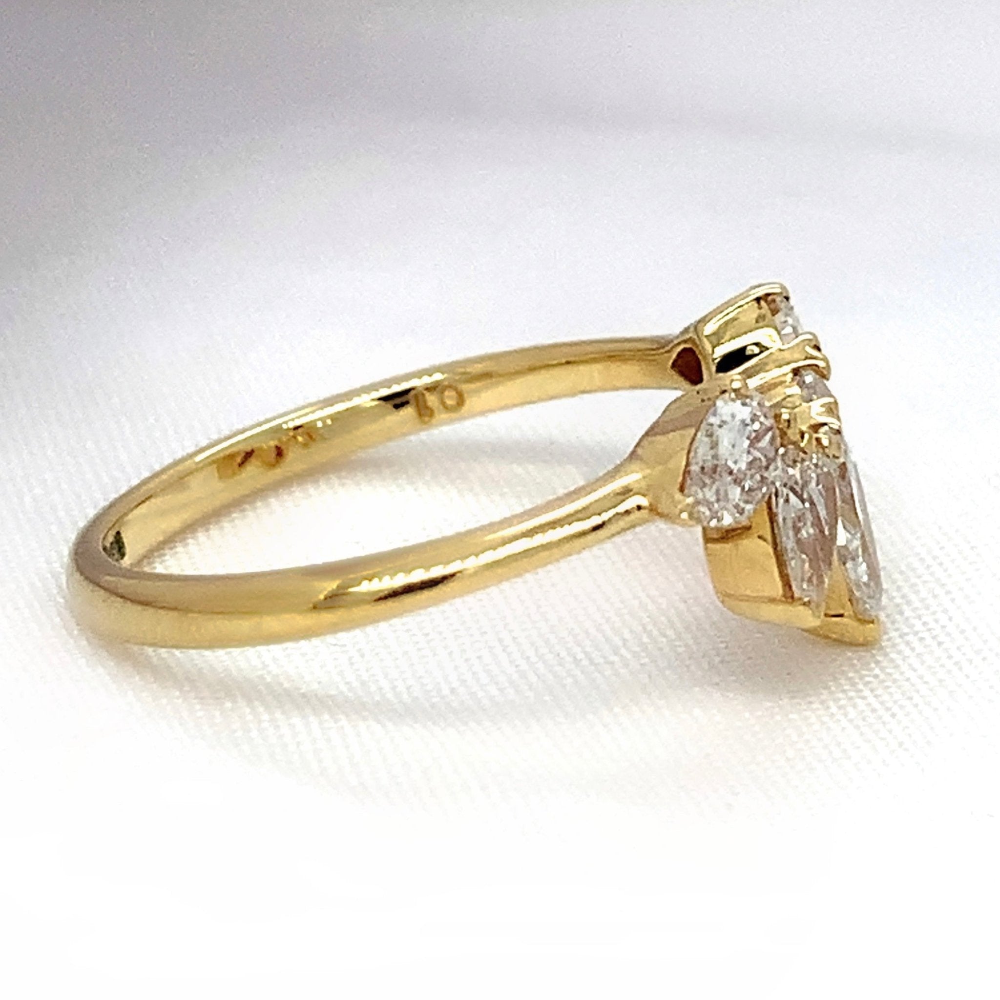 "Lulu" - Diamond Ring - Ebony Jewellery Chichester - Bespoke by Ebony